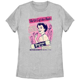 Juniors' Tootsie Roll Vintage Party Poster Graphic Tee
