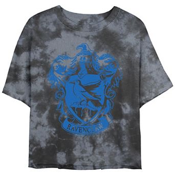 Juniors' Harry Potter Ravenclaw House Crest Mineral Wash Tee