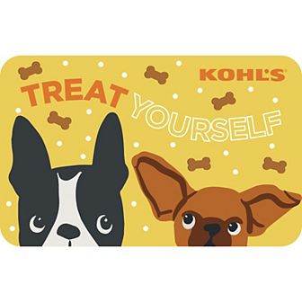 Treat Yourself Dog Gift Card