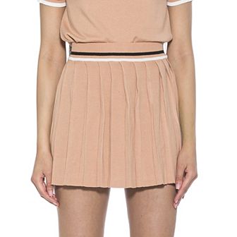 Womens ALEXIA ADMOR Serena Pleated Tennis Skirt