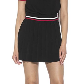 Womens ALEXIA ADMOR Serena Pleated Tennis Skirt