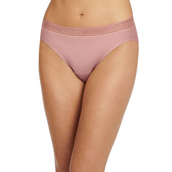 Women's Jockey® Worry Free Microfiber Moderate Absorbency Bikini