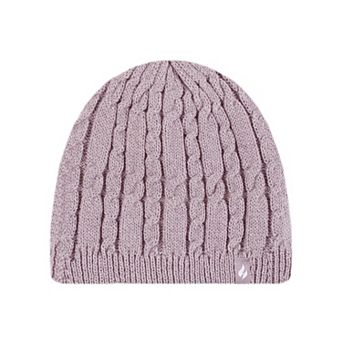 Women's Heat Holders Heatweaver Lined Cable Knit Beanie