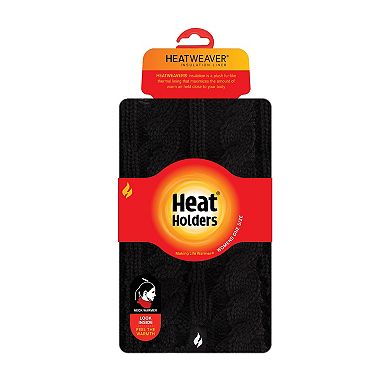 Women's Heat Holders Heatweaver Lined Cable Knit Neck Warmer