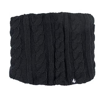 Women's Heat Holders Heatweaver Lined Cable Knit Neck Warmer