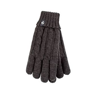 Women's Heat Holders Heatweaver Lined Cable Knit Gloves