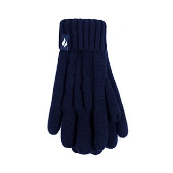 Women's Heat Holders Heatweaver Lined Cable Knit Gloves