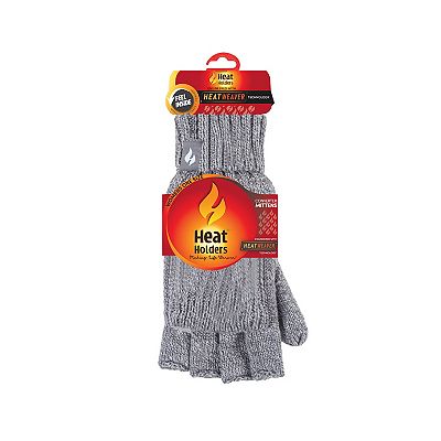 Women's Heat Holders Heatweaver Lined Cable Knit Converter Gloves