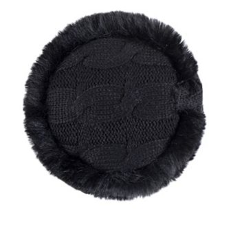 Women's Heat Holders Heatweaver Lined Cable Knit Earmuffs