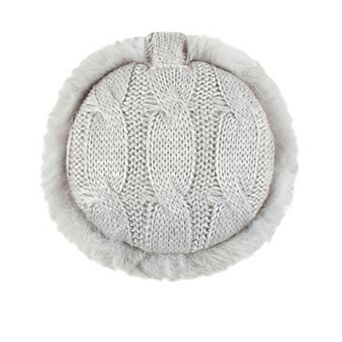 Women's Heat Holders Heatweaver Lined Cable Knit Earmuffs