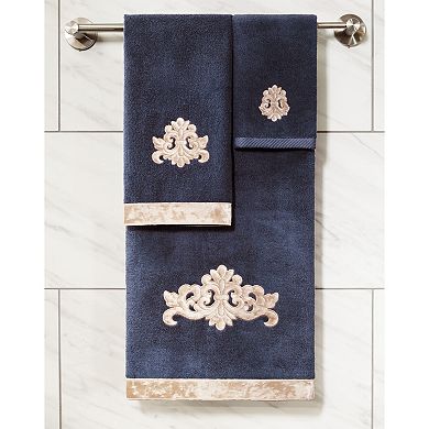 Linum Home Textiles Turkish Cotton May 3-piece Embellished Towel Set