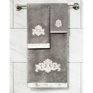 Linum Home Textiles Turkish Cotton May 2-piece Embellished Hand Towel Set