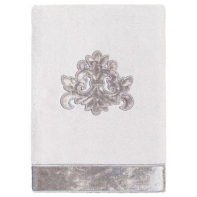 Linum Home Textiles Turkish Cotton May 4-piece Embellished Towel Set