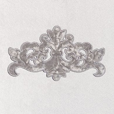 Linum Home Textiles Turkish Cotton May 4-piece Embellished Towel Set