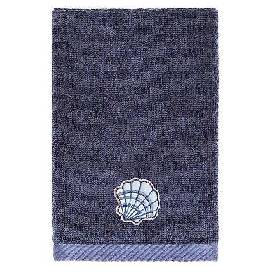 Linum Home Textiles Turkish Cotton Shell Row 3-piece Embellished Absorbent Towel Set