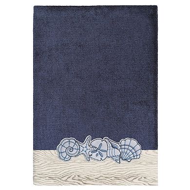 Linum Home Textiles Turkish Cotton Shell Row 3-piece Embellished Absorbent Towel Set