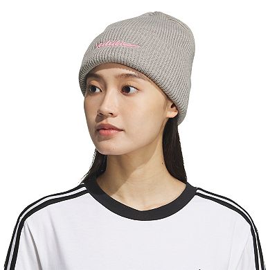 Women's adidas Script Fold Beanie Hat