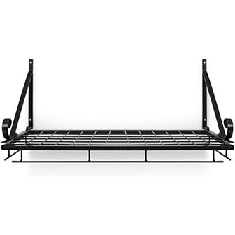 Sorbus Kitchen Wall-Mounted Pot & Pan Rack with 10 Hooks