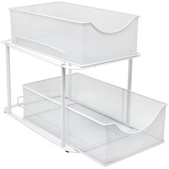 Sorbus 2-Drawer Steel Cabinet Stand