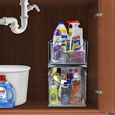Sorbus 2-Tier Pull Out Cabinet Organizer