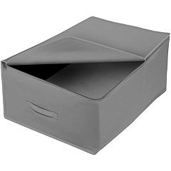 Sorbus Foldable Drawer Dividers, Storage Boxes - Set of 4 - Aqua