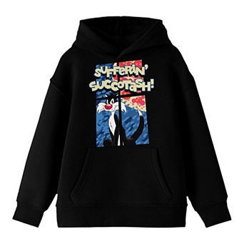 Boys 8-20 Looney Tunes Sylvester Succotash Graphic Hoodie