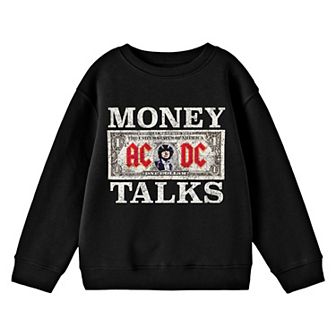 Boys 8-20 AC/DC Money Talks Long Sleeve Graphic Tee
