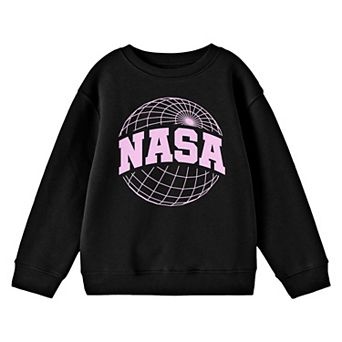 Boys 8-20 NASA Logo Grid Globe Long Sleeve Graphic Tee