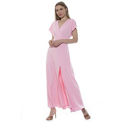 Women's ALEXIA ADMOR Brielle Surplice Maxi Dress