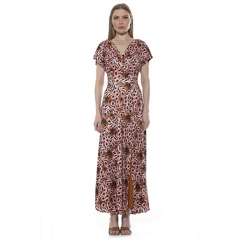Женские платья ALEXIA Women's ALEXIA ADMOR Brielle Surplice Maxi Dress