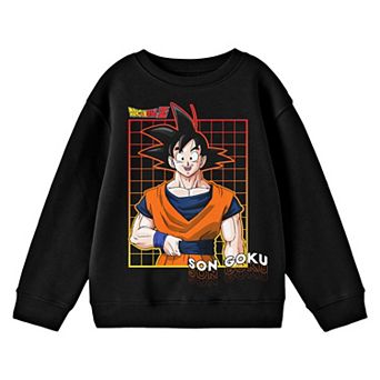 Boys 8-20 Dragonball Z Goku Character Long Sleeve Graphic Tee