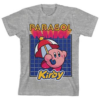 Boys 8-20 Kirby Flying Parasol Graphic Tee