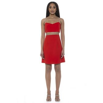 Women's ALEXIA ADMOR Eloise Sweetheart Fit & Flare Mini Dress