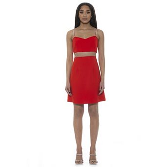 Women's ALEXIA ADMOR Eloise Sweetheart Fit & Flare Mini Dress