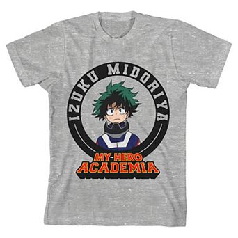 Boys 8-20 My Hero Academia Izuku Graphic Tee