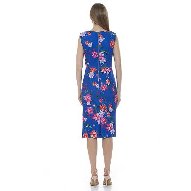 Women's ALEXIA ADMOR Khloe Ruched Midi Sheath Dress