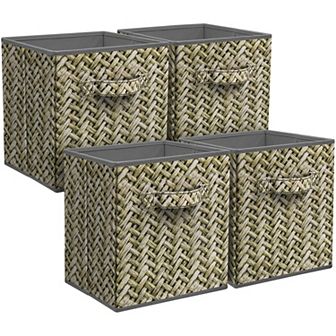 Sorbus Collapsible Storage Bin 4 pc Set