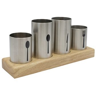 Sorbus Flatware Caddy with Base
