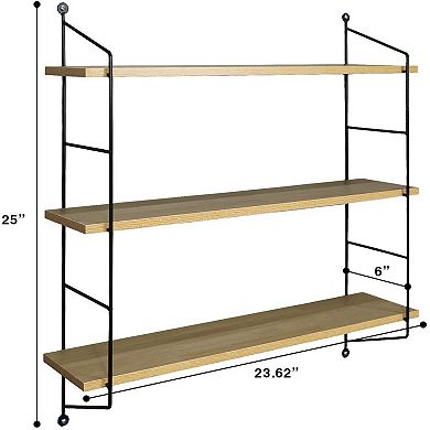 Sorbus 3-Tier Decorative Floating Shelves