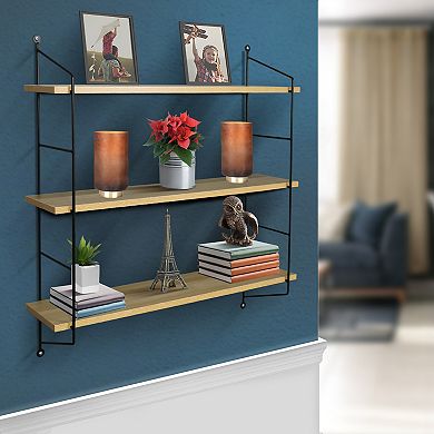 Sorbus 3-Tier Decorative Floating Shelves