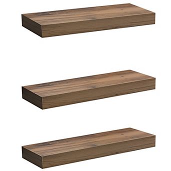 Sorbus Set of 3 Floating Shelves