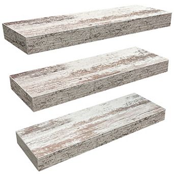 Sorbus Set of 3 Floating Shelves