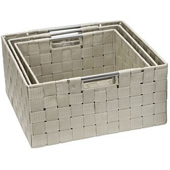 Sorbus Weave 3 pc Basket Set