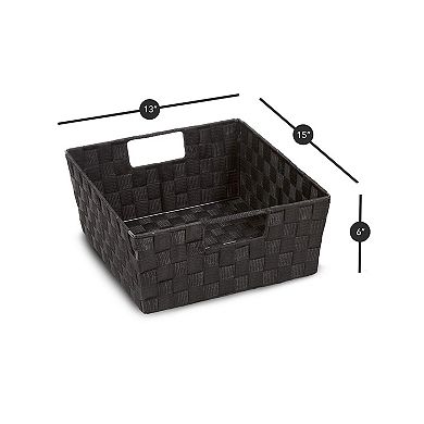 Sorbus 3-piece Woven Basket Bin Set