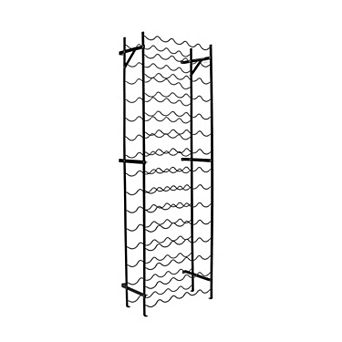 Sorbus Freestanding 75-Bottle Wine Rack