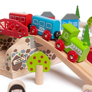 Bigjigs Rail, Road & Rail Train Set