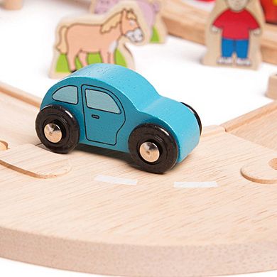 Bigjigs Rail, Road & Rail Train Set