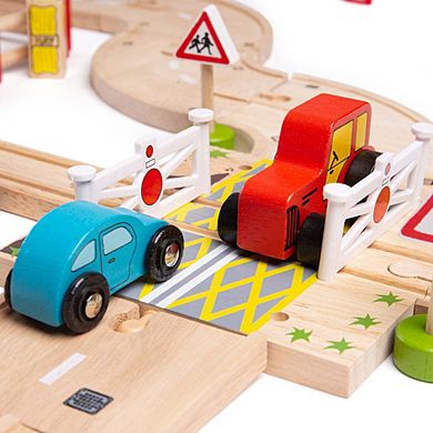 Bigjigs Rail, Road & Rail Train Set