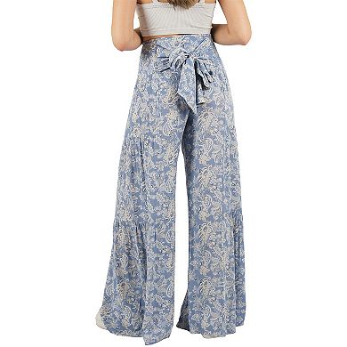 Women's Rewash Tiered Wide Leg Pants