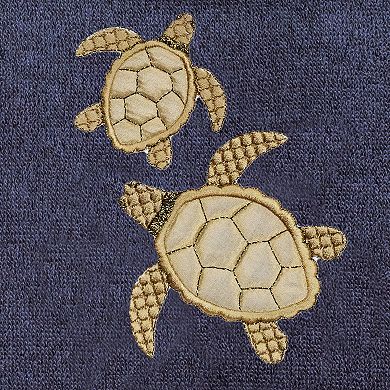 Linum Home Textiles Turkish Cotton Tortuga 3-piece Embellished Towel Set
